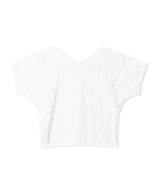 Chacott 【ノーソーイングニット】ノーソーイングコンパクトTシャツ ホワイト