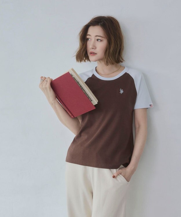 WEGO 【SMLサイズ展開】U.S. POLO ASSN.別注コンパクトTシャツ 柄1