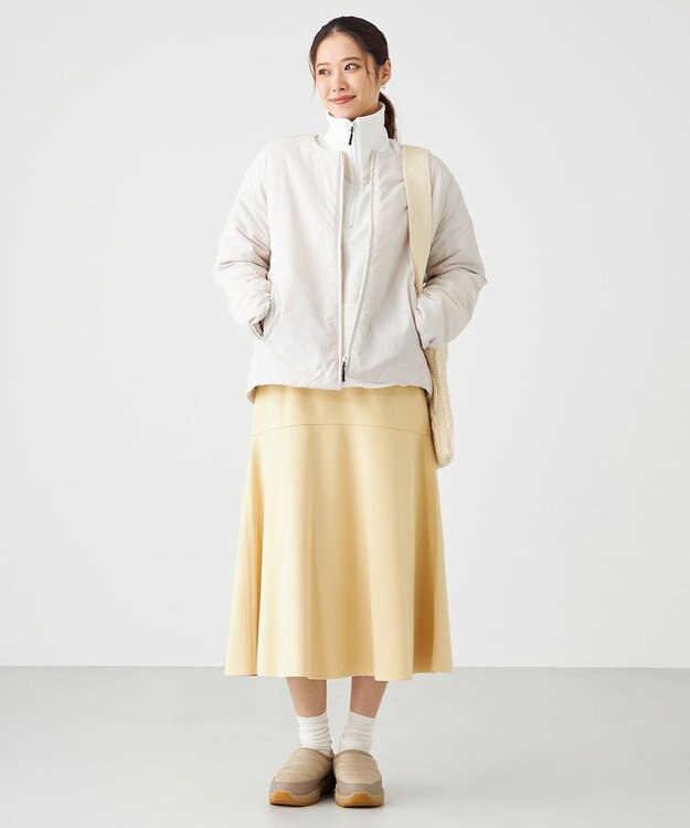 SHARE PARK LADIES 【UNISEX】MVS裏毛ハーフジップスウェット（S・Mサイズ） ホワイト