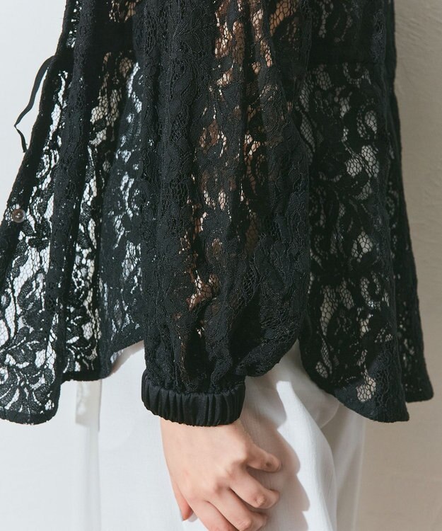 GRACE CONTINENTAL コードレースフーディ ブラック