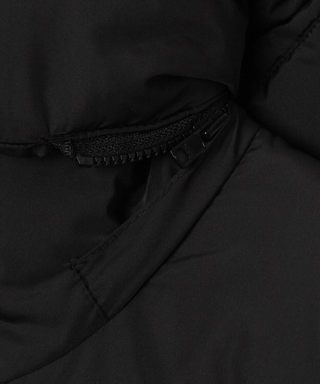 WEGO 【2WAYフード取り外し可能/あったかい】２WAYパディングブルゾン ブラック