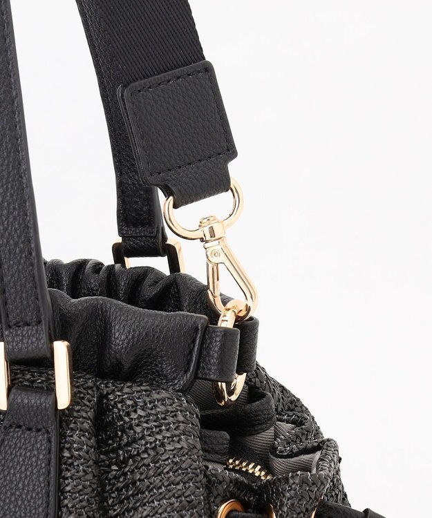 LA BAGAGERIE シャーリング2WAYサマーバッグ　mini ブラック