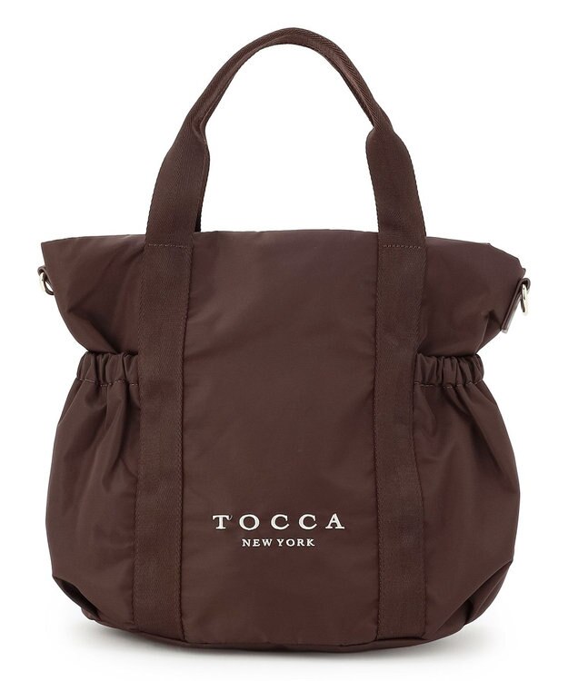 TOCCA 【新色登場・WEB＆一部店舗限定・環境にやさしい素材】SANA SIDEPOCKET TOTE トートバッグ [新色]ブラウン系