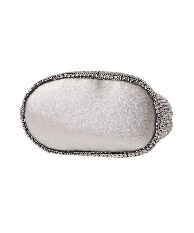 Green Parks ａｎｄｍｉｋｋａ　２ＷＡＹキラキラ巾着バッグ Gray