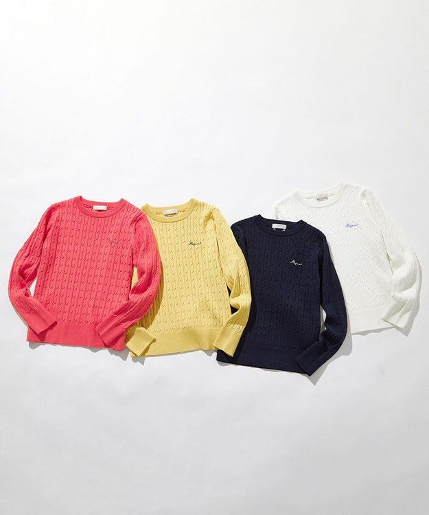 ANY SIS 【貴島明日香さんコラボ】ケーブル ニャット ピンク