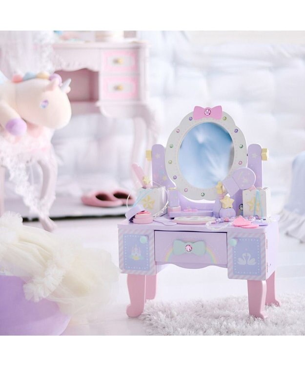 Mother garden ユニコーンドリーミートイ 　 ティアラドレッサー  小物BOX取外し可能 ドリームユニコーン