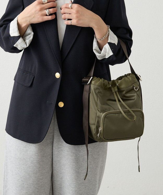 russet 《インフルエンサースタッフ企画》マルチショルダーバッグ(CE-1708) Khaki