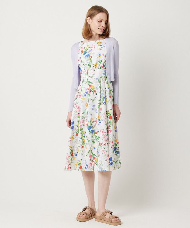 TOCCA 【消臭・洗える】TULIP BOUQUET ドレス オフ系5