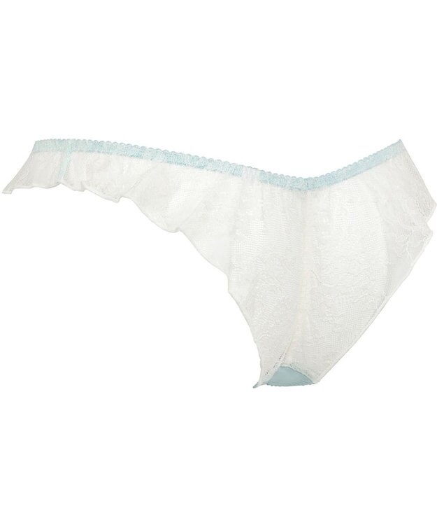 WACOAL ルジェ Ｔバック ショーツ 【ハーモニーフィットブラ】 【リボンブラ】 BCA444・BCA744とペア 透けにくい(フロント) ソング はきこみ丈あさめ レディース PCA444 /ワコール ターコイズ