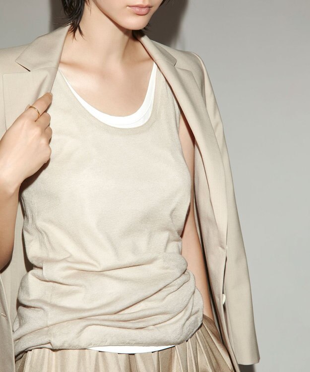 BEIGE， 【10th Anniversary】BUFF / カシミヤニット（2set） Beige