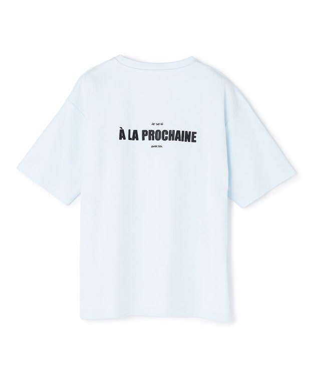 UNFILO BEAUTY FORM-T cotton ロゴ ハーフスリーブ Tシャツ ライトブルー