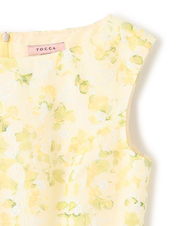 TOCCA 【洗える】MIMOSA AESTHIC ドレス イエロー系