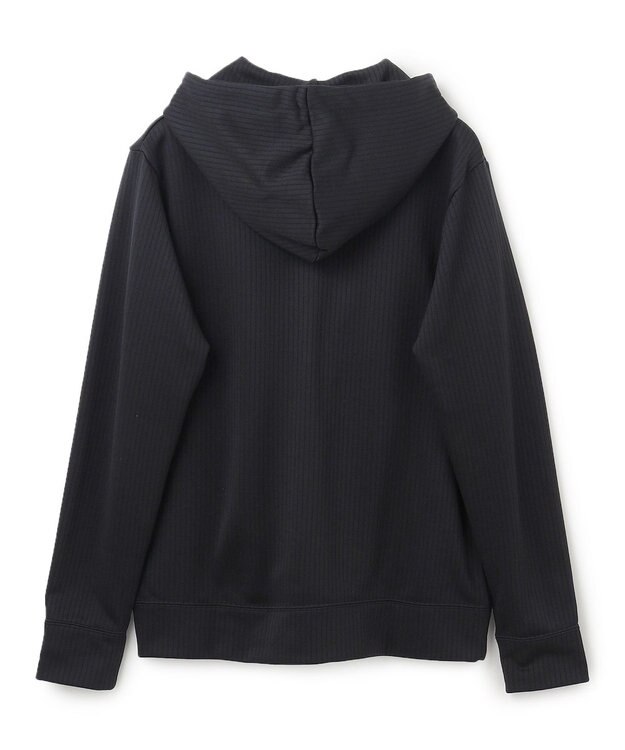 JOSEPH HOMME テックラインテリー　ジップアップパーカ ブラック系