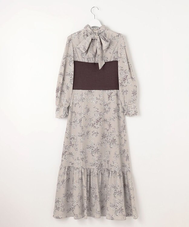 Feroux 【古畑星夏さん着用・3WAY】ビスチェコンビフラワープリント ワンピース ピンク系4