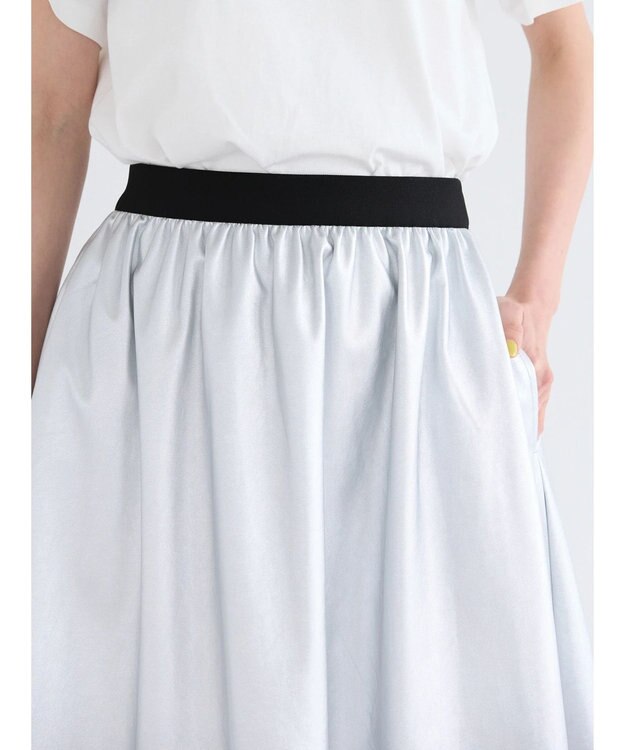 AMERICAN HOLIC シルバーフレアスカート Silver