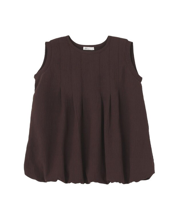CRAFT STANDARD BOUTIQUE タックバルーンプルオーバー Dark Brown