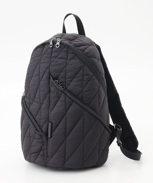 Y'SACCS バイアスキルトリュック ブラック