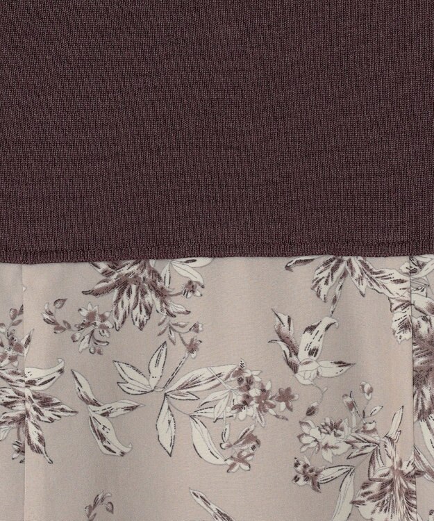 Feroux 【古畑星夏さん着用・3WAY】ビスチェコンビフラワープリント ワンピース ピンク系4