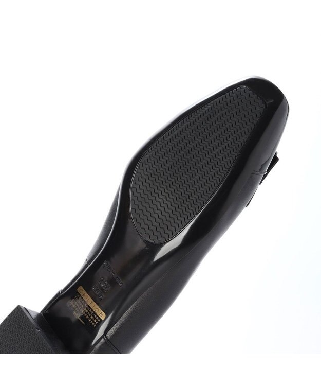 Riz raffinee <Riz raffinee>【3E】ローヒールスクエアパンプス ブラック