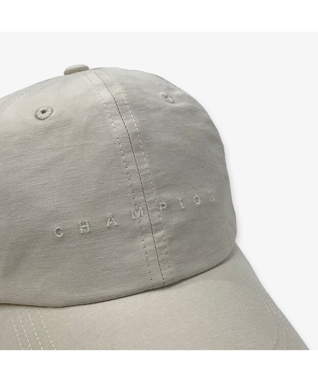 林八百吉商店 Champion バックサテンロゴハイキャップ ベージュ