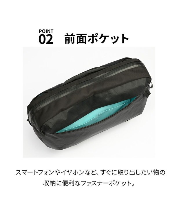ACE BAGS & LUGGAGE ace. ラグレンティスクロスX ショルダーバッグ A4/13.3インチPC収納 高強度 高撥水 軽量 20066 エース ブラック