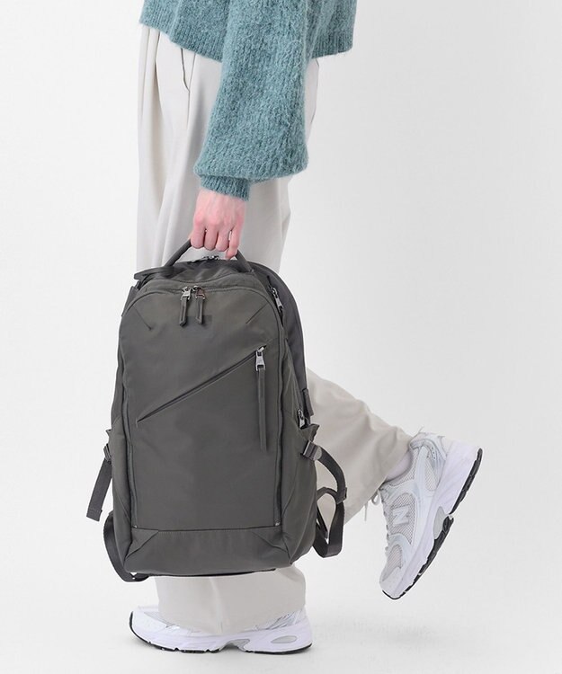 ACE BAGS & LUGGAGE W&.Day/Night トゥキ スクエアリュック A4サイズ 13.3インチPC収納 20511 ダブルアンドデイナイト ダークグレー