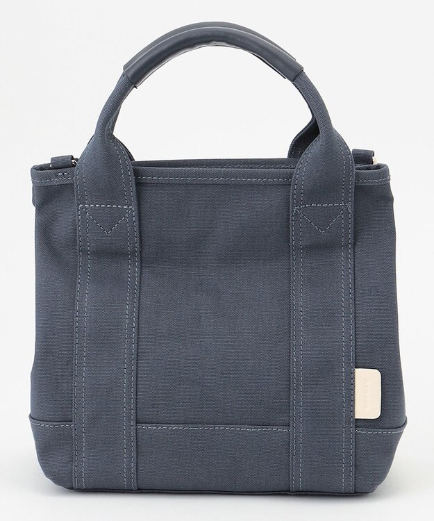 J.PRESS LADIES 【2way・撥水】 キャンバス トート バッグ ネイビー系