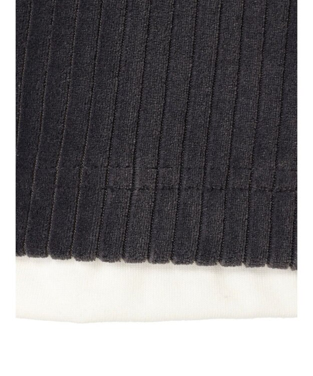 CRAFT STANDARD BOUTIQUE カットコールフェイクレーヤードプルオーバー Charcoal Gray