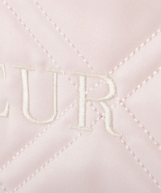 Maison de FLEUR ギャザーハンドルキルティングキャリーオンバッグ Light Pink