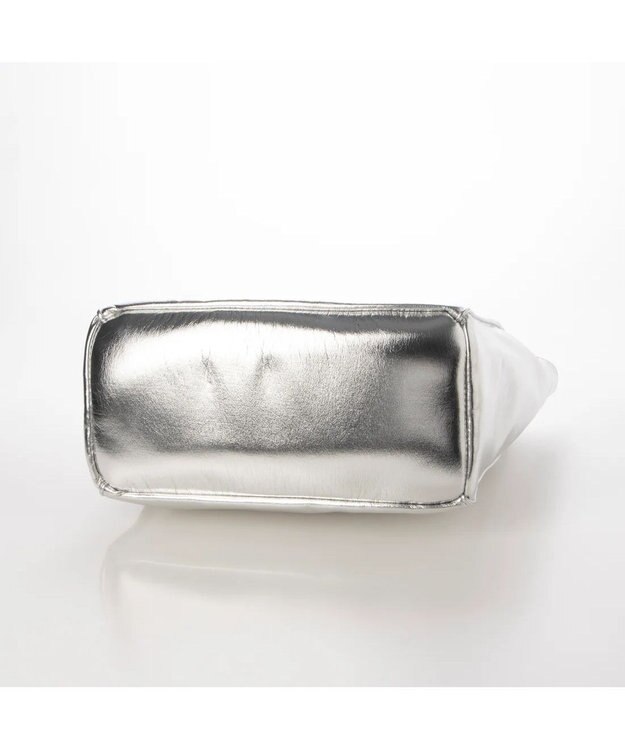 UNBILLION カシュカシュ cachecache / ソフトメタリックショッパートートS シルバー