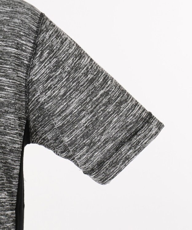 JOSEPH ABBOUD MOUNTAIN ランダムスラブリップル Tシャツ グレー系