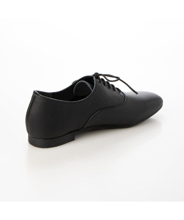 ing <ing>【WEB限定】ゴム紐レースアップシューズ ブラック