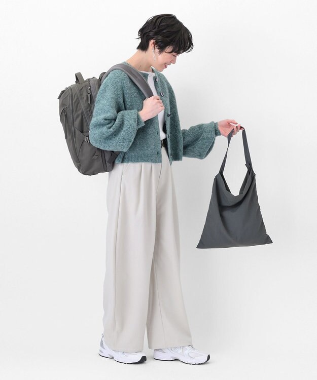 ACE BAGS & LUGGAGE W&.Day/Night トゥキ スクエアリュック A4サイズ 13.3インチPC収納 20511 ダブルアンドデイナイト ダークグレー