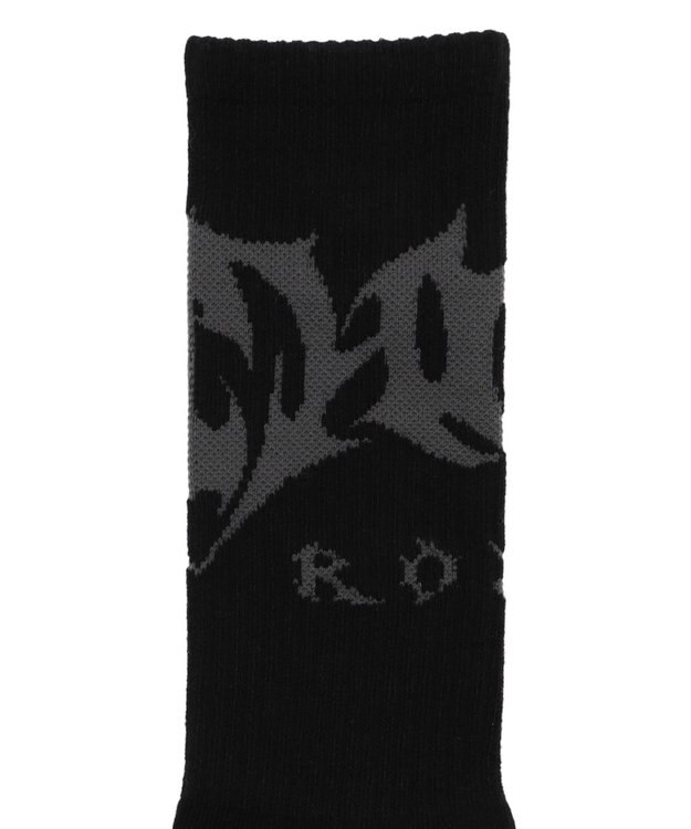 WEGO トライバルロゴソックス（R） ブラック