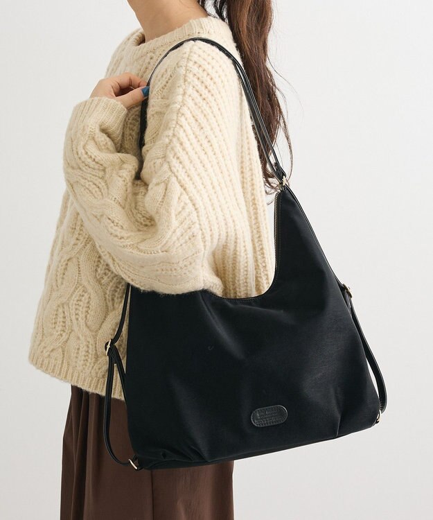 Green Parks ａｎｄｍｉｋｋａ．マルチウェイスウェード調バック Black