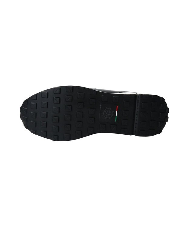 INTER-CHAUSSURES 【BUSSOLA】撥水ローファースニーカー ブラック