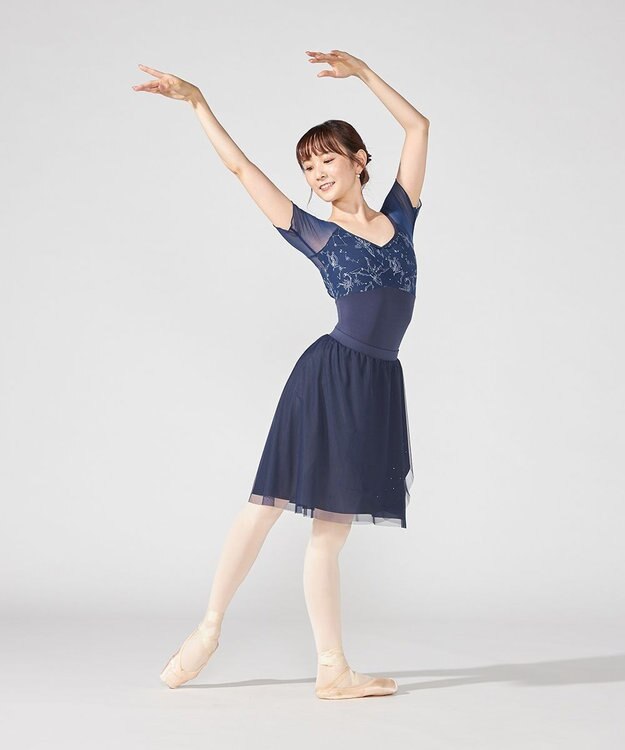 Chacott スカート ネイビー