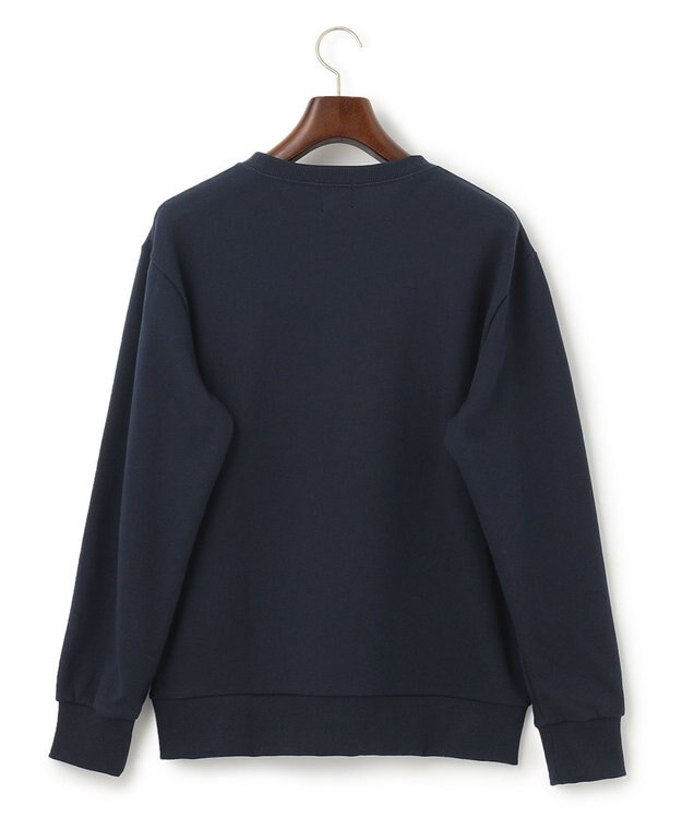 J.PRESS MEN 【WEB限定】J刺繍クルーネック スウェット ネイビー系