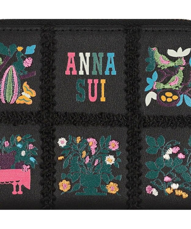 ANNA SUI ブルーム マルチケース クロ