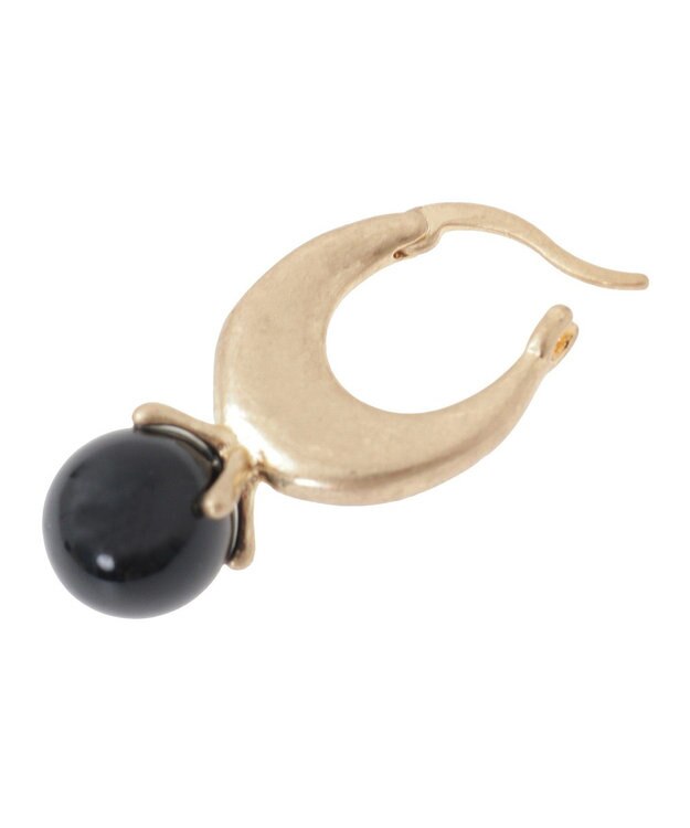 AMERICAN HOLIC カラーボールワンタッチピアス Black