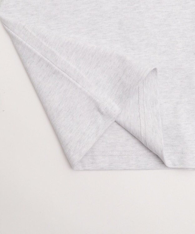 WEGO 【ユニセックス着用ITEM/MLサイズ展開】別注BENDAVISワンポイントT（LS） アッシュグレー