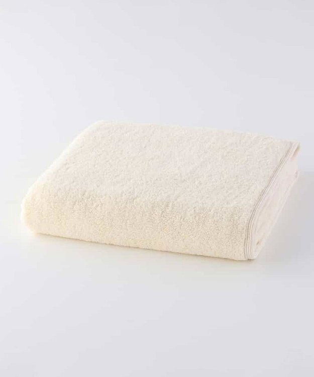 UCHINO しあわせタオル バスタオル バニラ(ライトベージュ)