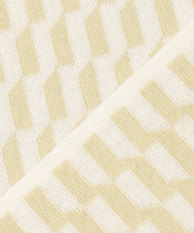 JOSEPH ファインアルコーブジャガード　ニット Pale Olive/Ivory