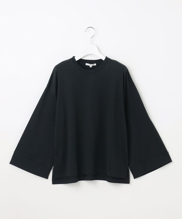 23区 【SLOW/一部店舗限定】2WAYデザイン TEE ブラック系