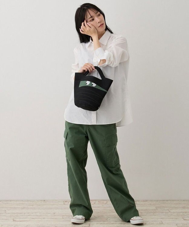 ROOTOTE 1296【インテリアになるトート】EU.デリ.グルグルミイラ-A 02：ブラック