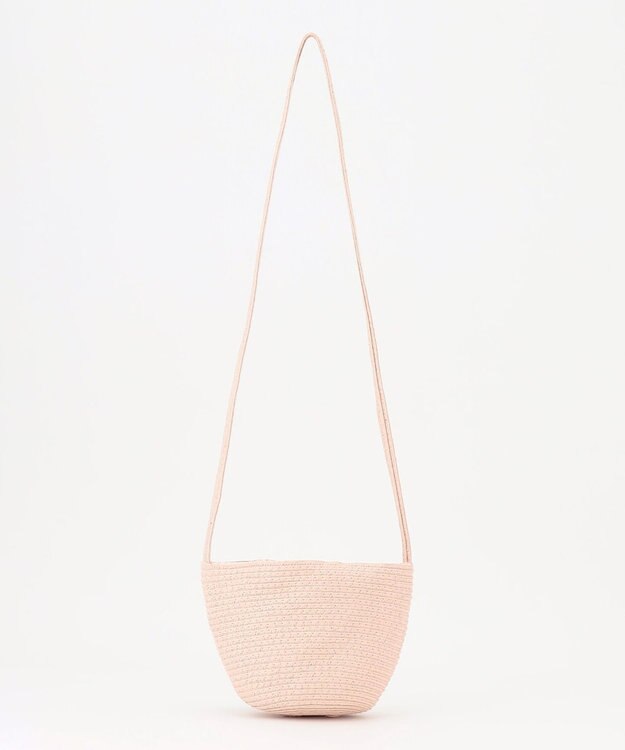 ANY KIDS リボン ペーパー ポシェット ピンク