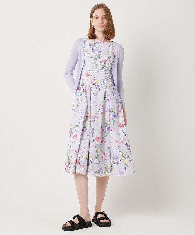 TOCCA 【消臭・洗える】TULIP BOUQUET ドレス ラベンダー系5