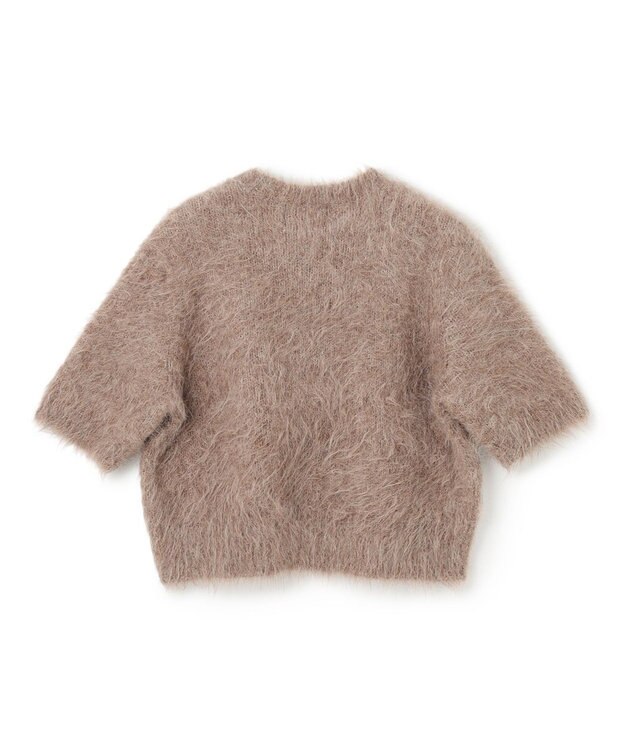 BEIGE， SENECA / アルパカウールショートシャギーニット Taupe