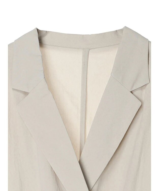 AMERICAN HOLIC 接触冷感Ｗボタンジレ Gray Beige