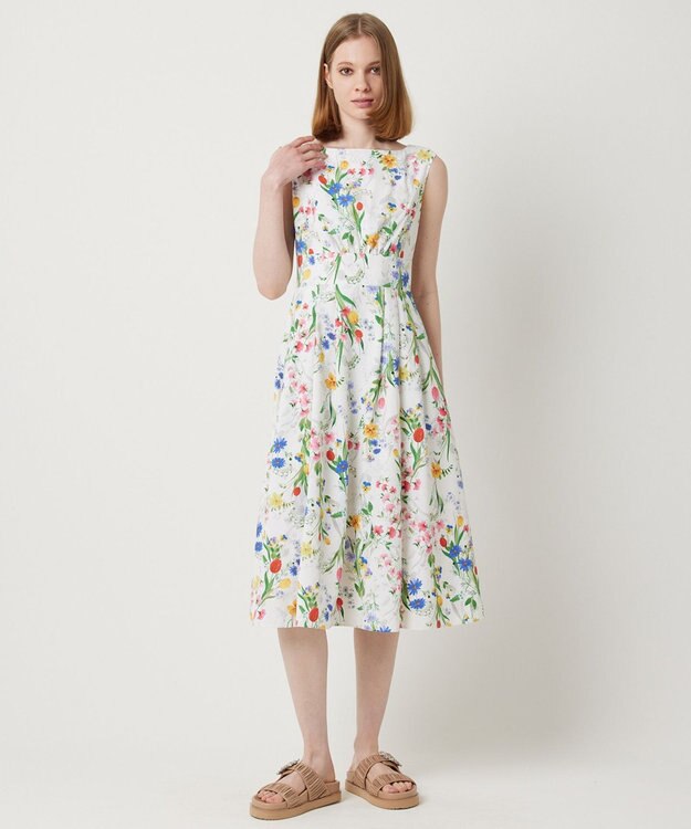 TOCCA 【消臭・洗える】TULIP BOUQUET ドレス オフ系5